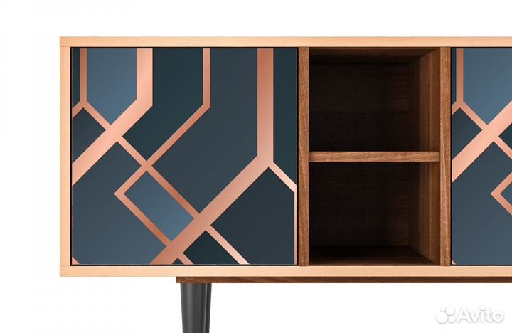 Тв-тумба T5 - Орех - Ashy 1920'