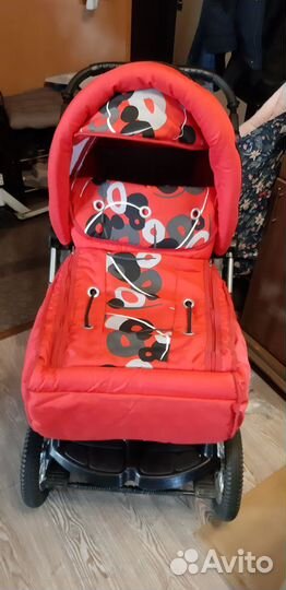 Коляска трансформер с переноской