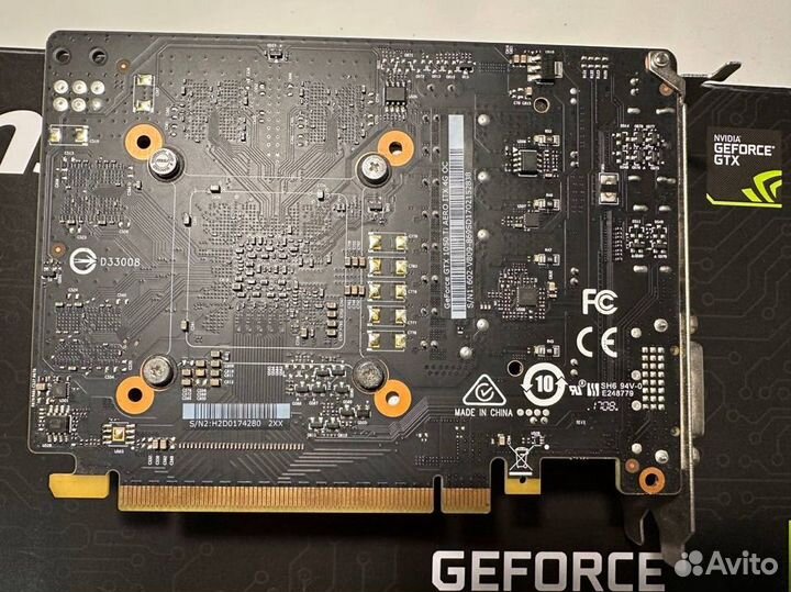 Видеокарта GeForce GTX 1050ti MSI Aero