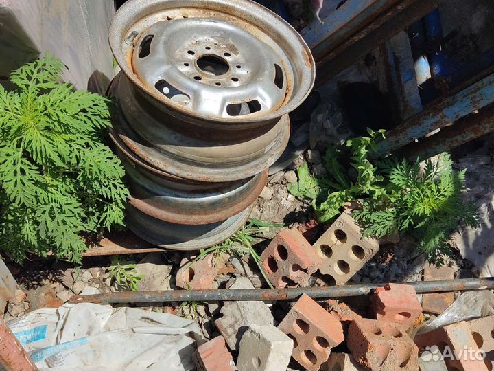 Печь для казана из дисков