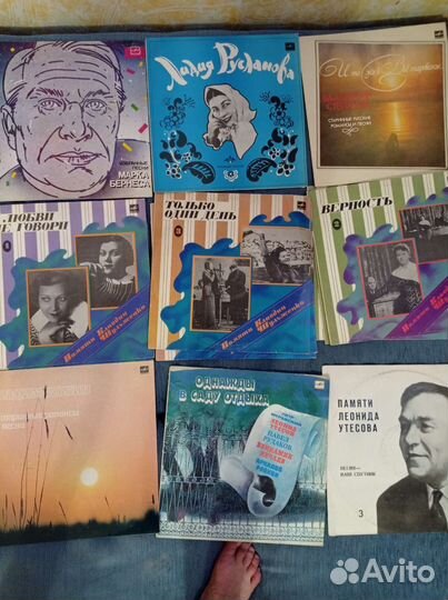 Виниловые пластинки СССР