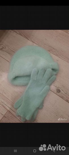 Шапка и перчатки