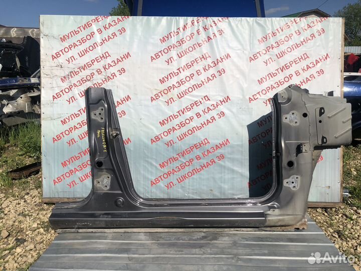 Лонжерон порог правый со стойками Freelander I 2.5