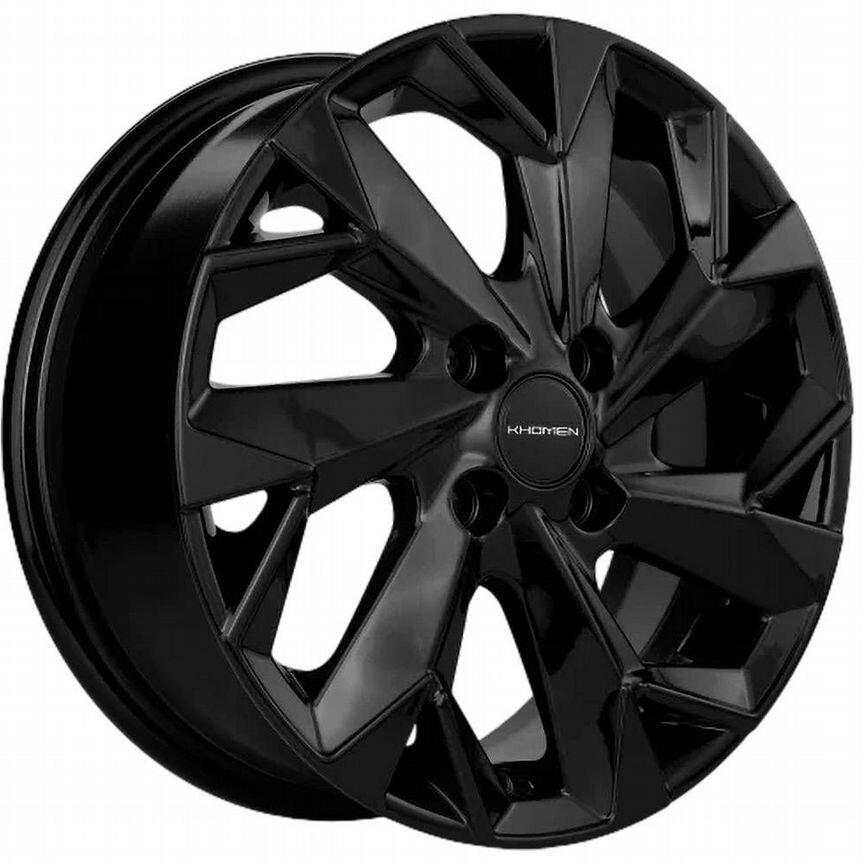 Диски Khomen KHW1508 6x15 4x100 ET46 D54.1 Black