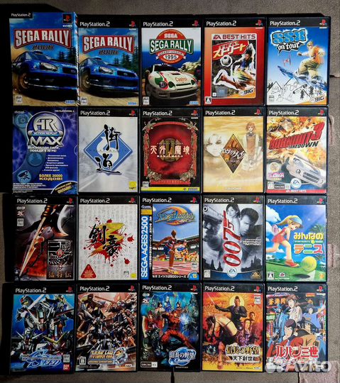 Диски PlaySration 2 Япония