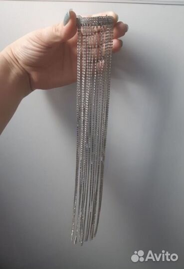 Заколки со стразами