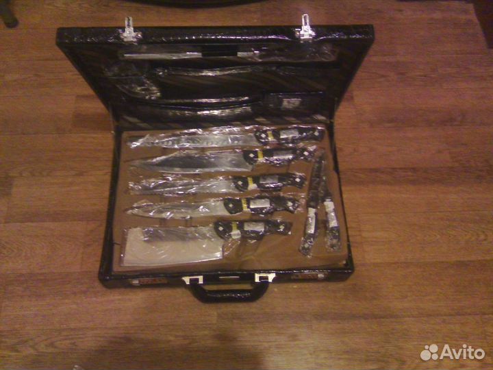 Набор ножей в подарочном кейсе Lowen Herz 1991г