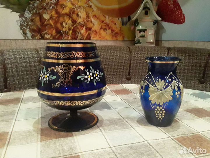 Бокал ваза чехословакия