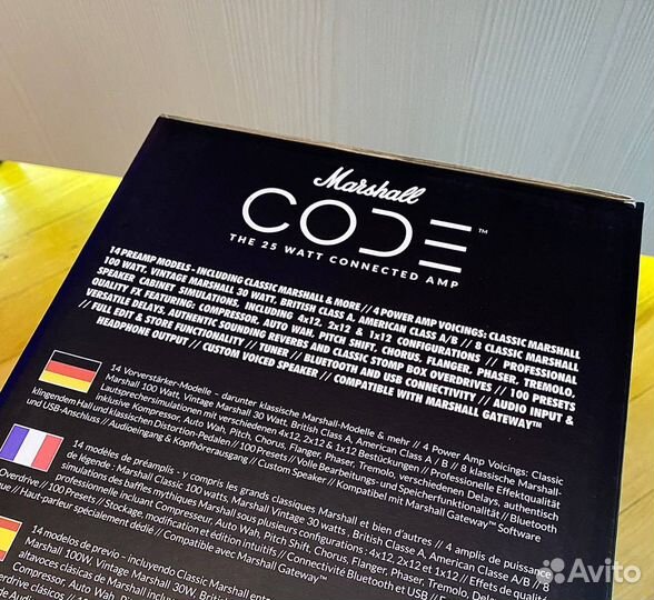 Комбоусилитель Marshall Code 25 Новый