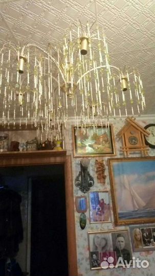 Люстра хрусталь Чехия
