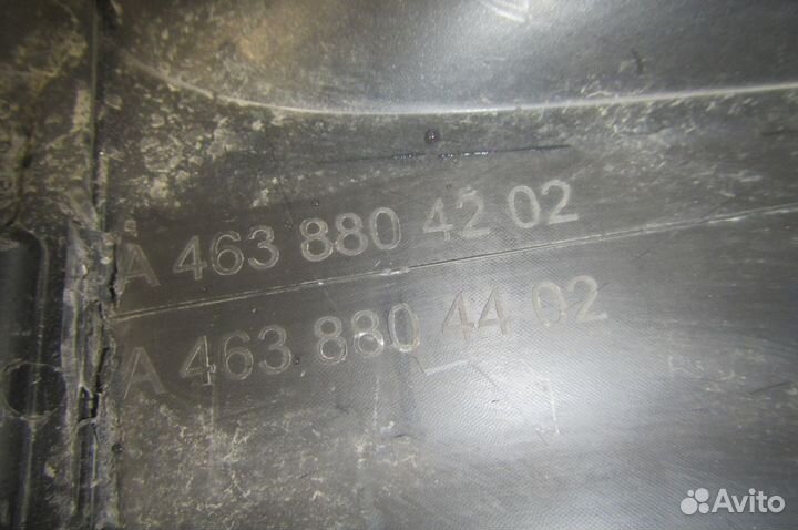 Накладка противотуманной фары правой