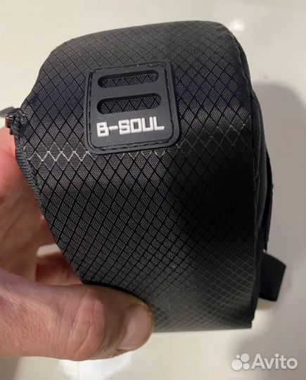 Велосумка под седло B-soul, черный