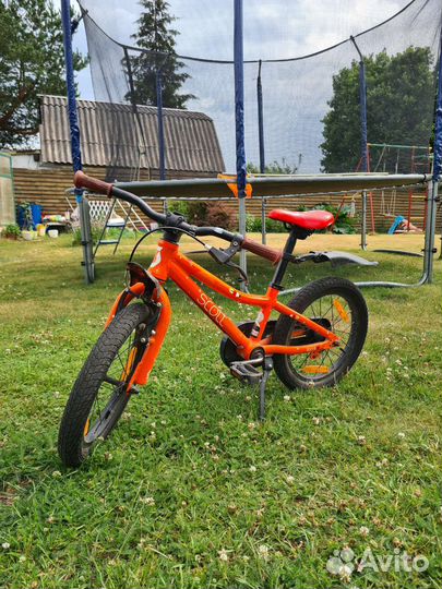 Детский велосипед scott 16