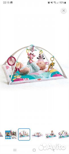 Развивающий коврик tiny love