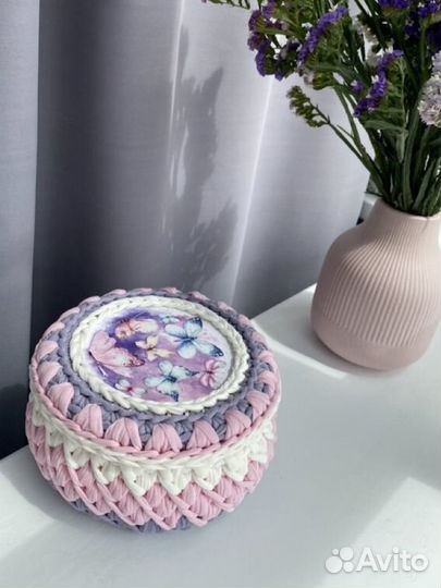 Корзинка шкатулка