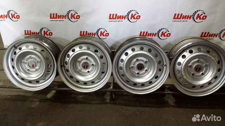 796) К-кт дисков ориг штамп R15 geely 5х114,3