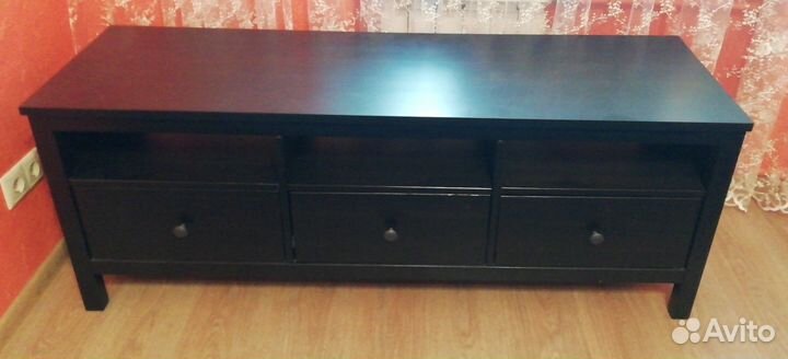 Тумба под тв IKEA черная