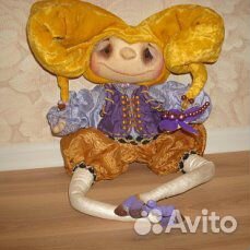 Интерьерная кукла Шут