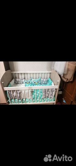 Комплект в детскую кроватку бортики