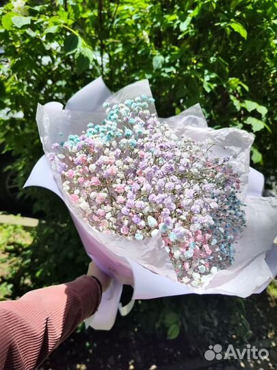 Букет из гипсофилы