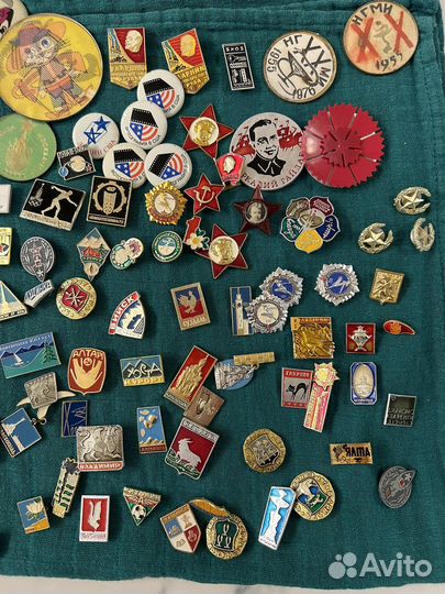 Значки СССР пакетом