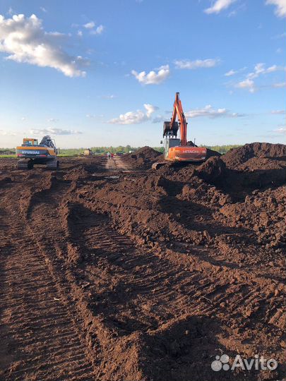 Плодородный грунт, чернозем, торф