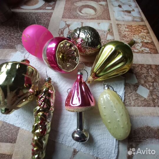 Советские ёлочные игрушки
