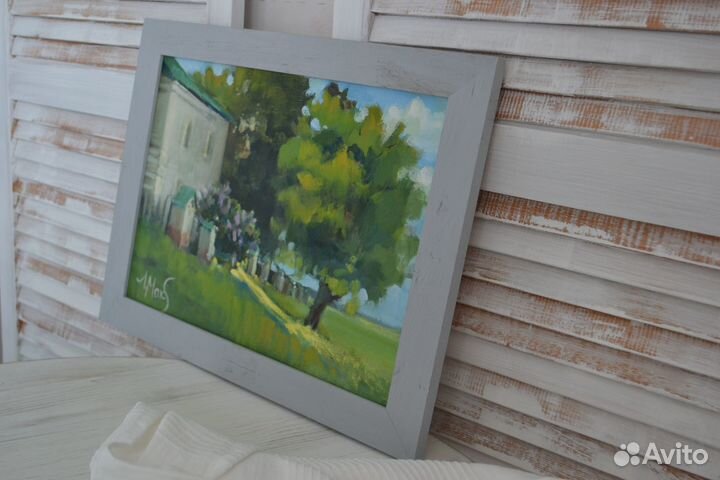 Картина маслом пейзаж живопись