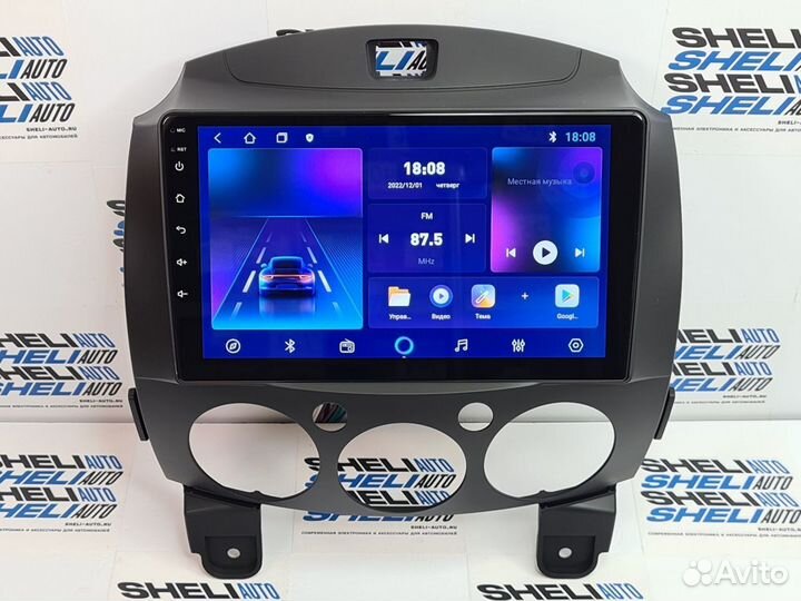 Магнитола S2 Mazda 2 2007-2014 на Android 11 2/32