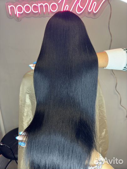 Кератиновое выпрямление и ботокс волос