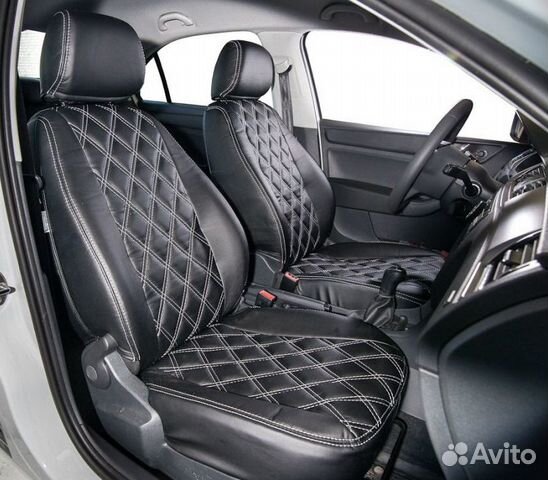 Чехлы из экокожи для Skoda Rapid 2012-2020