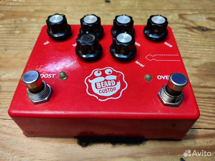 Педаль для гитары овер/дисторшн Beard Custom