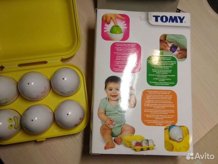 Развивающий сортер tomy 6м+
