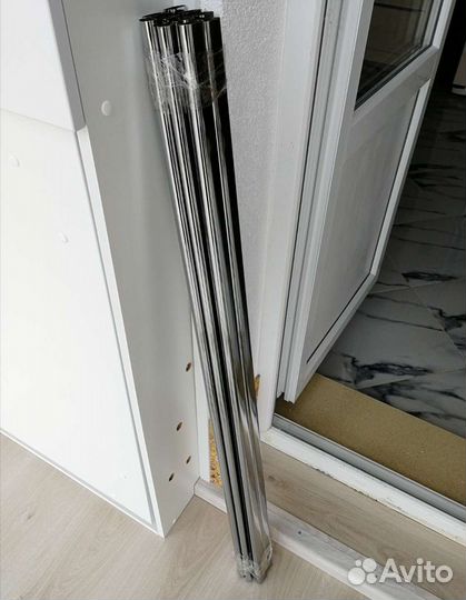 Штанги мебельные металлические