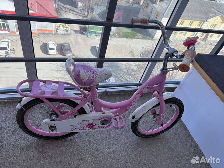 Велосипед для девочки 4-6 лет