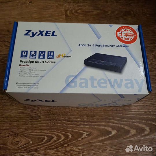 Роутер adsl Zyxel Prestige 662
