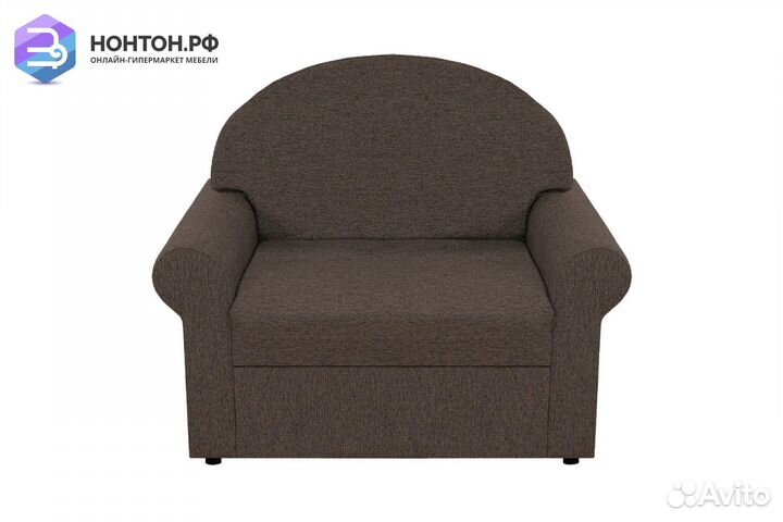 Кресло выкатное Новь-1 коричневое