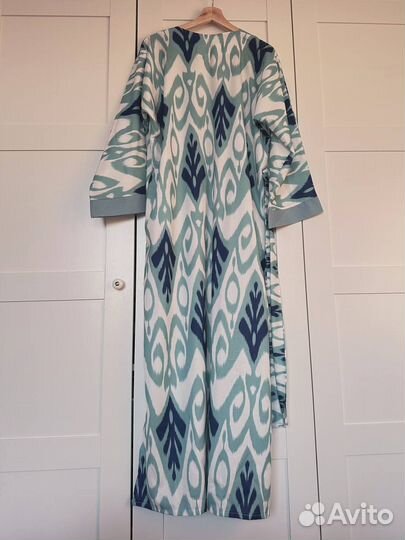 Халат узбекский в стиле икат