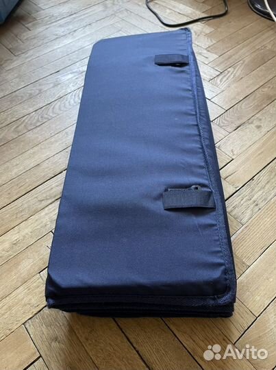 Складной матрас в детскую кровать/манеж 56х103 см