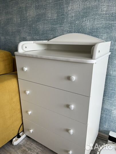 Пеленальный комод + полка сверху