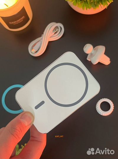 Беспроводная зарядка для iPhone автомобильная