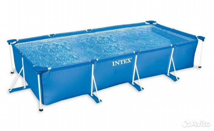 Каркасный бассейн intex 450х220х84см