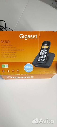Телефон (радиотелефон) Gigaset AS300