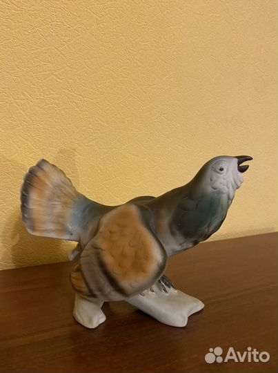 Фарфоровая статуэтка тетерев Royal Dux