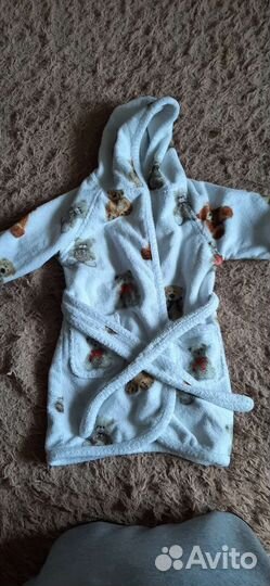 Детский махровый халат