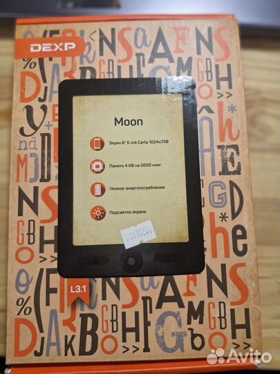 Электронная книга dexp L3.1 Moon