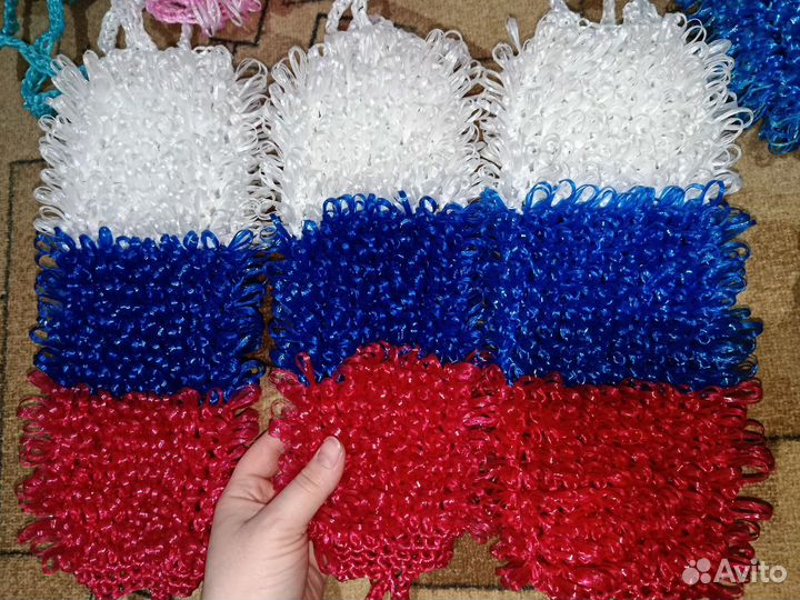 Мочалки для тела(бани) ручной работы