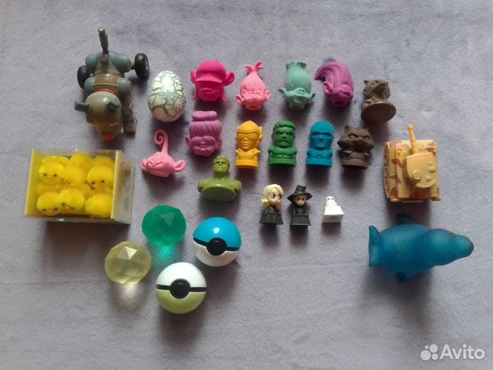 Фигурки из киндер-сюрприза