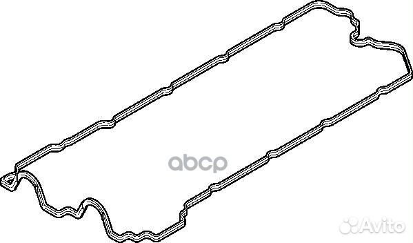 251.450E прокладка клап. крышки правая Porsche