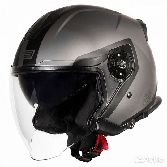 Шлем открытый со стеклом origine palio Solid титан